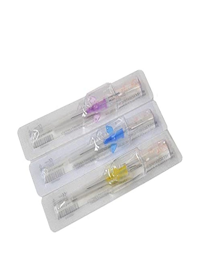 Caphstion Veterinary Disposable Butterfly Type IV Cannula Catheter with Wings 22G Veterinary Instruments(22G,10PCS) - Image 3